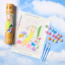 Load image into Gallery viewer, Journey of Something - Kids Paint by Numbers - Be Happy
