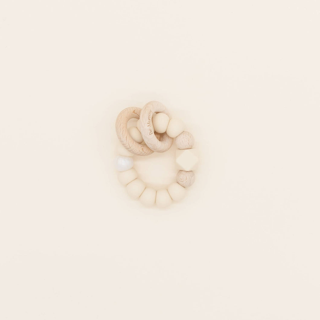 Be Mummy - Teether - Pearl: Beige