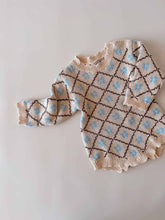 Load image into Gallery viewer, Freckles the Label - Cotton Knit Romper | Bluebell
