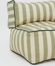 Load image into Gallery viewer, Philè - Striped Toddler Lounger – Green
