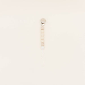 Be Mummy - Mini pacifier holder - Pearl: Beige