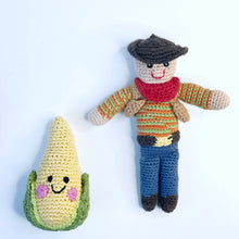 Load image into Gallery viewer, Pretend Play Food Rattle - Sweetcorn
