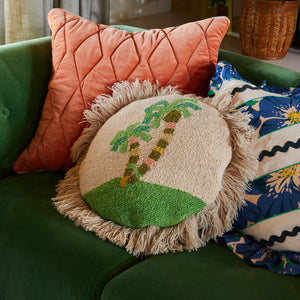 Sage X Clare - Bolsa Chica Punch Needle Cushion