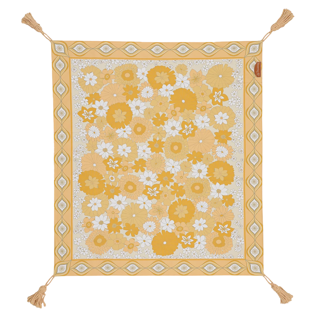 Wandering Folk - Lola Picnic Rug - Honey