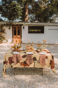 Wandering Folk - Glades Tablecloth - Chamomile