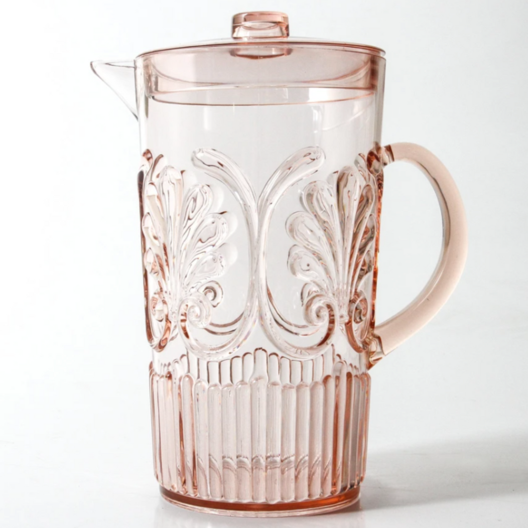 Indigo Love Flemington Acrylic Jug - Pale Pink