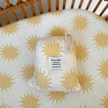 Load image into Gallery viewer, The Bundle Co - Sunshine Fitted Cot Sheet
