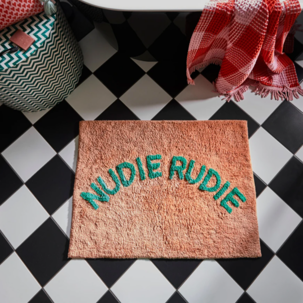 Sage x Clare - Tula Nudie Bath Mat - Peach