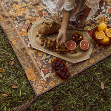 Load image into Gallery viewer, Wandering Folk - Spice Forrest Picnic Rug
