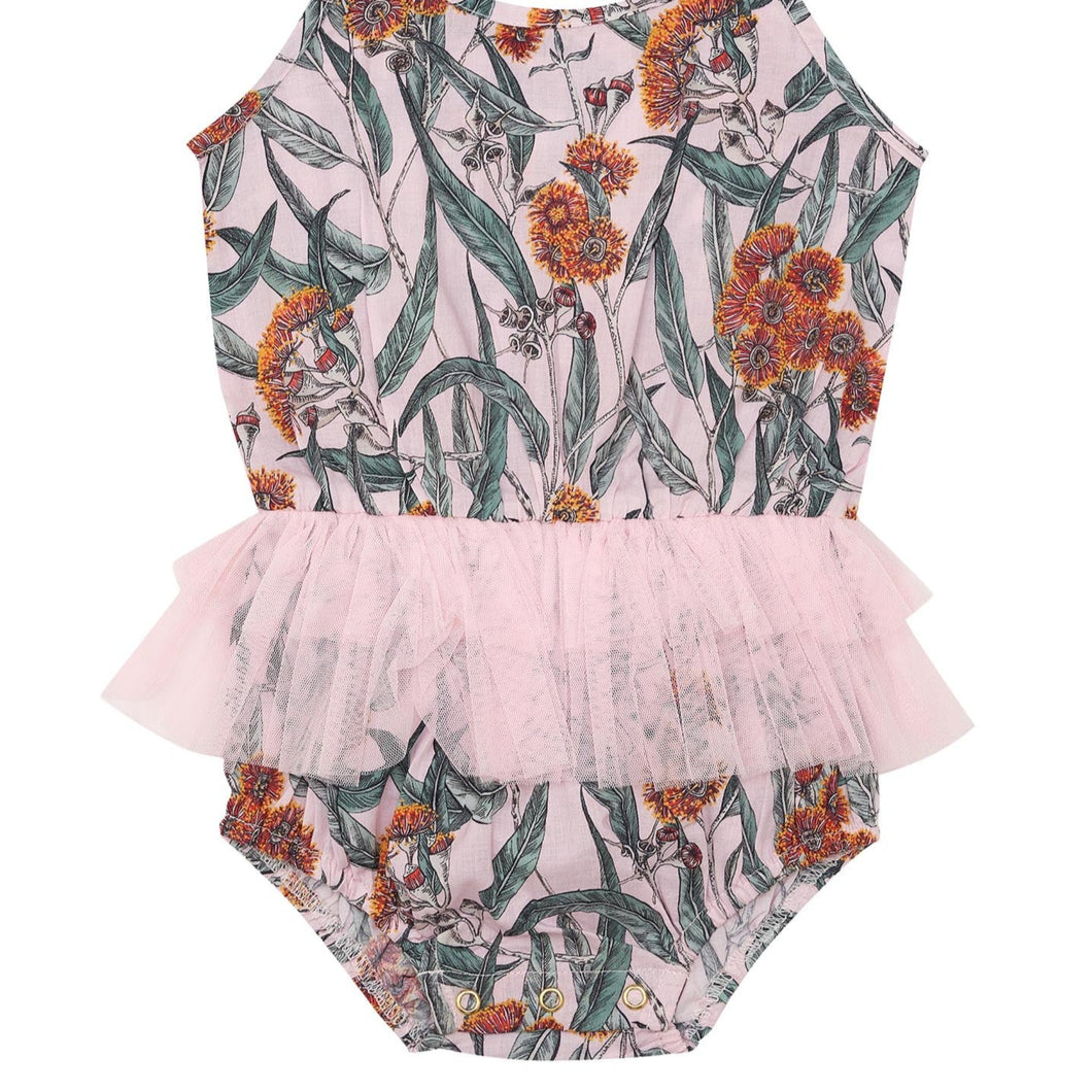 Bella + Lace - Angel Romper Christmas Gum