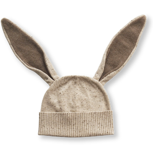 Grown - Speckle Bunny Beanie - Oatmeal Mud