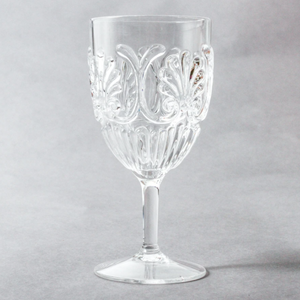 Indigo Love Flemington Acrylic Wine Glass - Clear