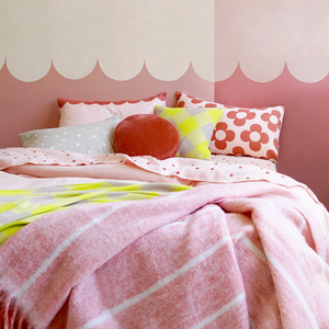 Castle - Blush Linen Spot Single