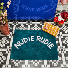 Load image into Gallery viewer, Sage x Clare Tula Nudie Bath Mat - Peacock
