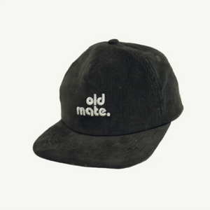 Banabae - Old Mate Cord Kids Cap - Dark Khaki