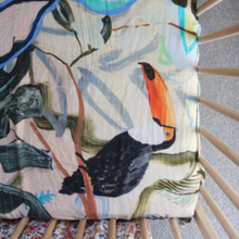 Load image into Gallery viewer, Kelsie Rose Muslin Swaddle - Jungle
