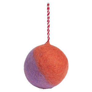 Sage X Clare - Clancy Felt Bauble Lavender