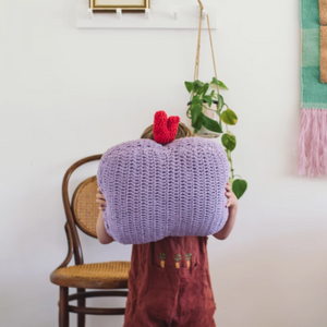 Sage x Clare Sanny Crochet Cushion