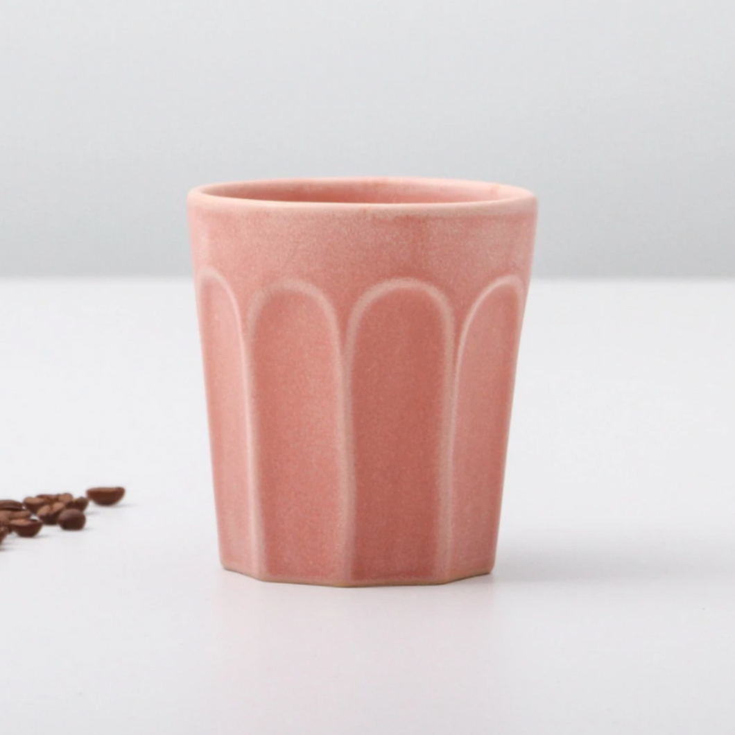 Indigo Love Ritual Latte Cup - Clay Pink