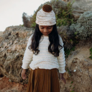 Grown - Space Dye Pom Pom Beanie Rye