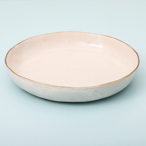 Indigo Love Collectors - Ariel Salad Bowl - Off White