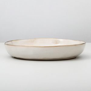 Indigo Love Collectors - Ariel Salad Bowl - Off White