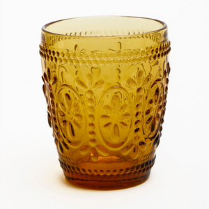 Wandering Folk - Amber Tumbler set 4