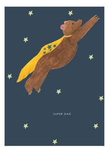 Card - Bear 'Super Dad'