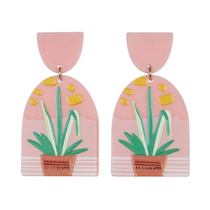Cactus Earrings