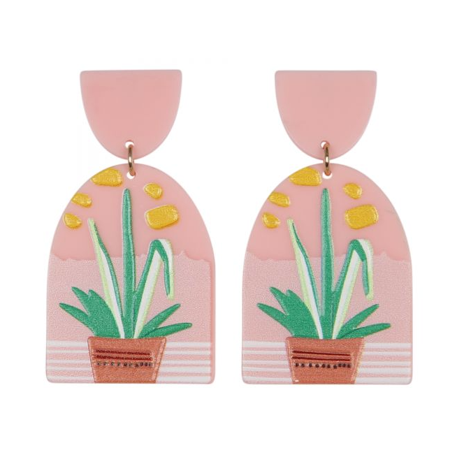 Cactus Earrings