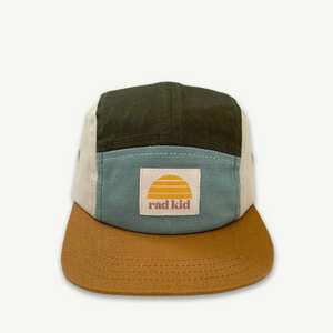 Banabae - Rad Kid Spliced 5 Panel Cap Khaki