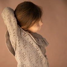Load image into Gallery viewer, Bella + Lace - Lilac Knitted Top/Gumnut
