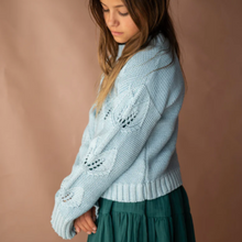 Load image into Gallery viewer, Bella + Lace Minty Knitted Jumper
