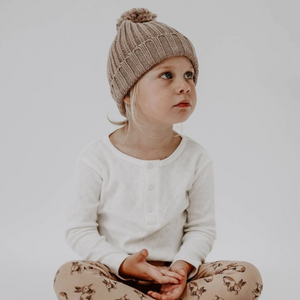 Miann & Co Chunky Beanie - Fawn