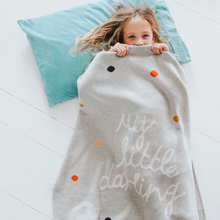 Load image into Gallery viewer, Castle - Little Darling Baby Throw
